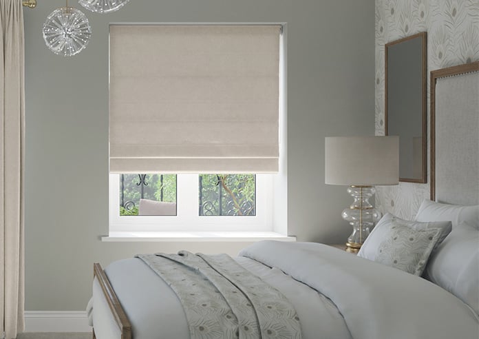 Oleander, Cream - Twist&Fit Roman Blind - Image 3